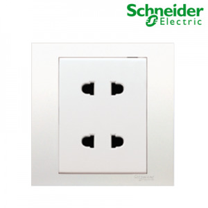 Bộ ổ cắm Schneider KB426US2-WE-G19