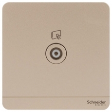 Bộ ổ cắm Tivi đơn AvatarON Schneider E8331TV_WG_G19