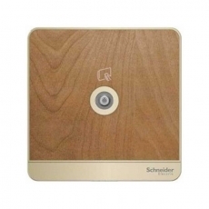 Bộ ổ cắm Tivi đơn AvatarON Schneider E8331TV_WD_G19