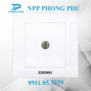 Bộ ổ cắm tivi đơn Edenki EC-TV01