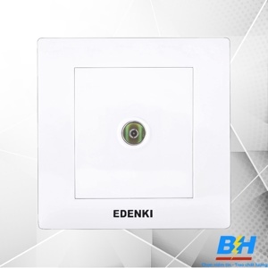 Bộ ổ cắm tivi đơn Edenki EC-TV01