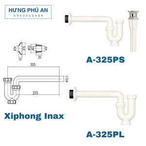 Bộ ống thải Inax A-325PS