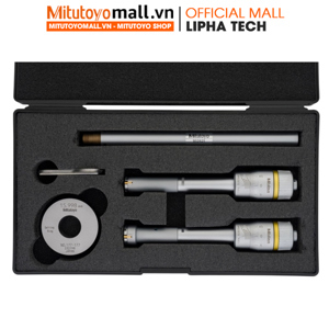 Bộ panme đo trong cơ khí đo lỗ 3 chấu Mitutoyo 368-912