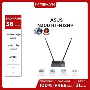 Bộ phát sóng không dây Asus RT-N12HP