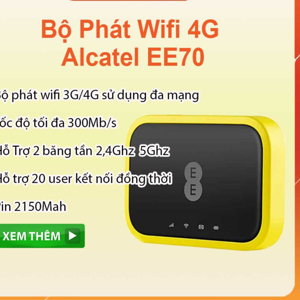 Bộ phát wifi 4G Alcatel EE70