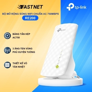 Bộ phát wifi AC750 Wi-Fi Range Extender TP-LINK RE200