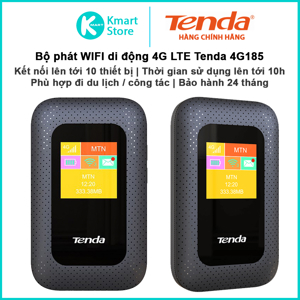 Bộ phát wifi di động 4G Tenda 4G185