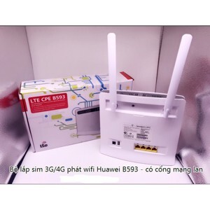 Bộ phát Wifi dùng Sim 3G-4G HUAWEI B593