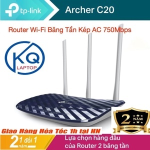 Bộ phát wifi không dây TP-LINK Archer C20 AC750