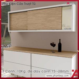 Bộ phụ kiện cửa trượt 3 cánh 10kg Hafele 494.00.141