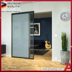 Bộ phụ kiện cửa trượt 80M cho cửa kính khung nhôm 1500mm Hafele 940.59.011