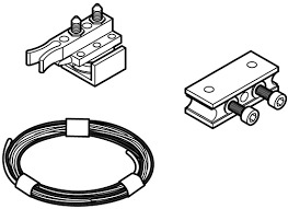 Bộ phụ kiện cửa trượt đồng bộ Hafele 940.44.002