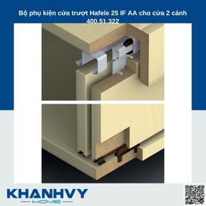 Bộ phụ kiện cửa trượt Hafele 400.51.322