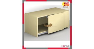 Bộ phụ kiện cửa trượt Hafele Finetta Flatfront 406.11.203