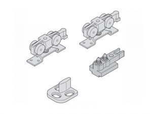 Bộ phụ kiện cửa trượt Häfele 489.40.023