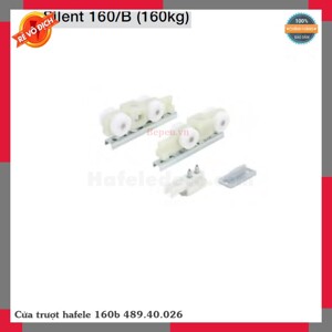 Bộ phụ kiện cửa trượt Häfele Silent 489.40.026