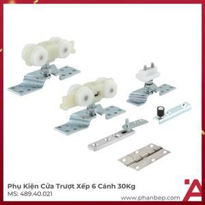 Bộ phụ kiện cửa trượt xếp Hafele 489.40.021