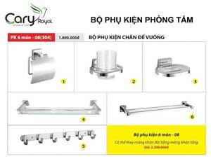 Bộ phụ kiện nhà vệ sinh Viglacera VG PK08