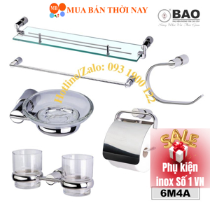 Bộ phụ kiện phòng tắm 6M4A