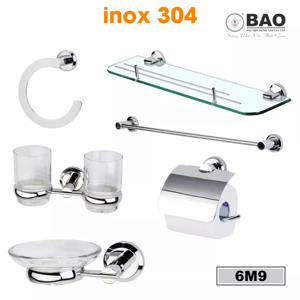 Bộ phụ kiện phòng tắm 6M9