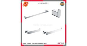 Bộ phụ kiện phòng tắm Chiba màu chrome 499.98.351