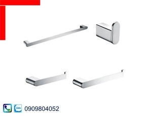 Bộ phụ kiện phòng tắm Chiba màu chrome 499.98.351