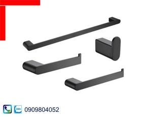 Bộ phụ kiện phòng tắm Chiba màu đen 499.98.350