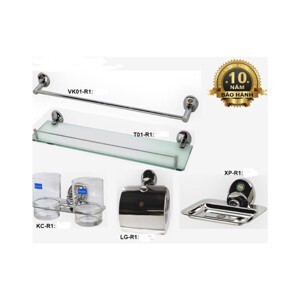 Bộ phụ kiện phòng tắm inox ARCHI R01