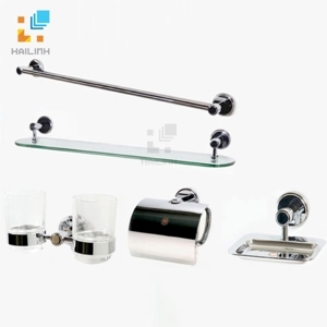 Bộ phụ kiện phòng tắm inox Archi A01