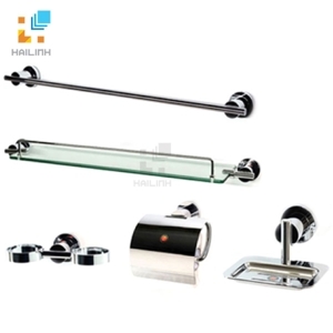 Bộ phụ kiện phòng tắm inox Archi A02