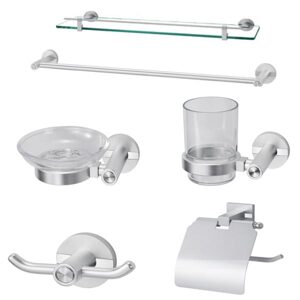 Bộ phụ kiện phòng tắm Tùng Lâm TL-04 - inox 6 món