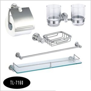 Bộ phụ kiện phòng tắm Tùng Lâm TL-7160 -  inox 6 món