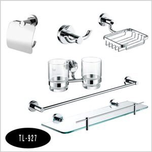 Bộ phụ kiện phòng tắm Tùng Lâm TL-927 - inox 6 món