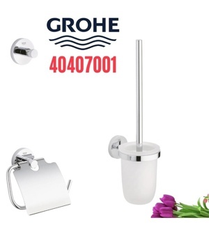 Bộ phụ kiện phòng vệ sinh 3 món Grohe 40407001