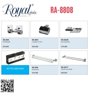 Bộ phụ kiện Royal 8808