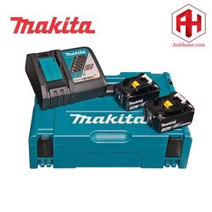 Bộ pin sạc MKP1RT182 MAKITA 197624-2 (BL1850Bx2/DC18RC)