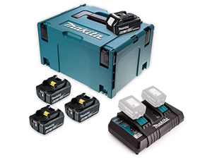 Bộ pin sạc MKP3PG184 Makita 198091-4 (BL1860x4+DC18RD)