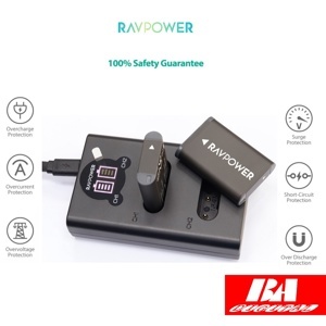 Bộ pin sạc Sony NP-BX1 Ravpower RP-BC1001