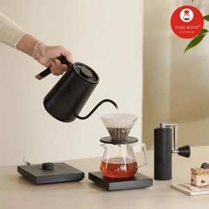 Bộ Pour Over Coffee Timemore (ấm rót, bình đựng, phễu)