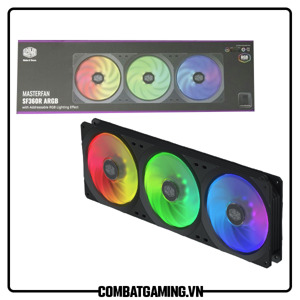 Bộ quạt tản nhiệt Cooler Master MasterFan SF360R ARGB