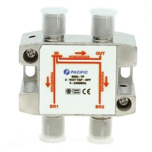 Bộ rẽ tín hiệu truyền hình cáp Tap 2 Off Pacific 5202-TF