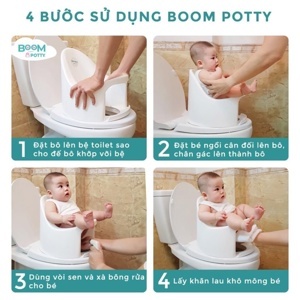 Bô rửa đa năng cho bé Boom Potty