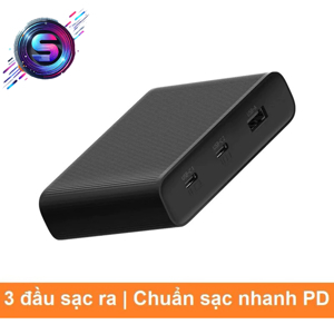 Bộ sạc chuẩn PD 3 usb 65w Xiaomi Zmi HA932