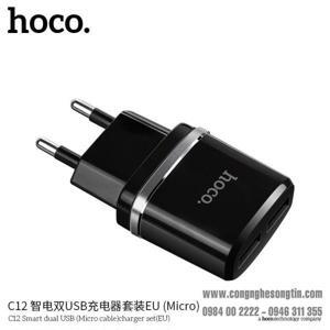 Bộ sạc Hoco C12