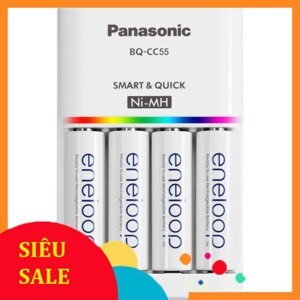 Bộ sạc nhanh Panasonic Eneloop K-KJ55MC40V2