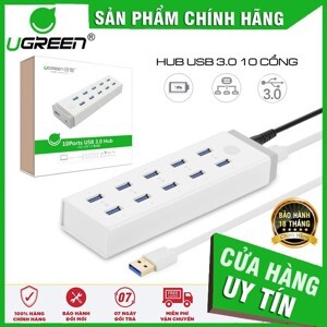 Bộ sạc USB Hub 10 cổng Ugreen 20297