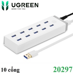 Bộ sạc USB Hub 10 cổng Ugreen 20297