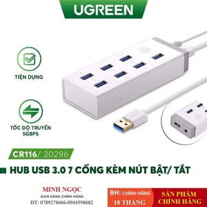 Bộ sạc USB Hub 7 cổng Ugreen 20296