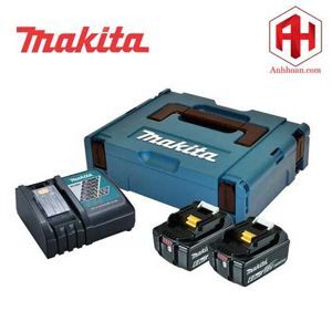 Bộ sạc và 2 pin Makpac Makita 198116-4 (18V 6.0Ah)