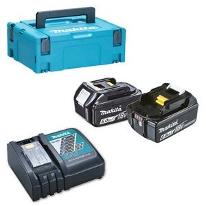 Bộ sạc và 2 pin Makpac Makita 198116-4 (18V 6.0Ah)